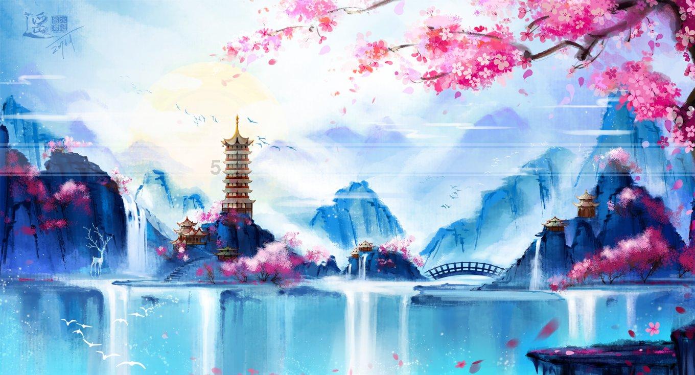 救援落湖男孩